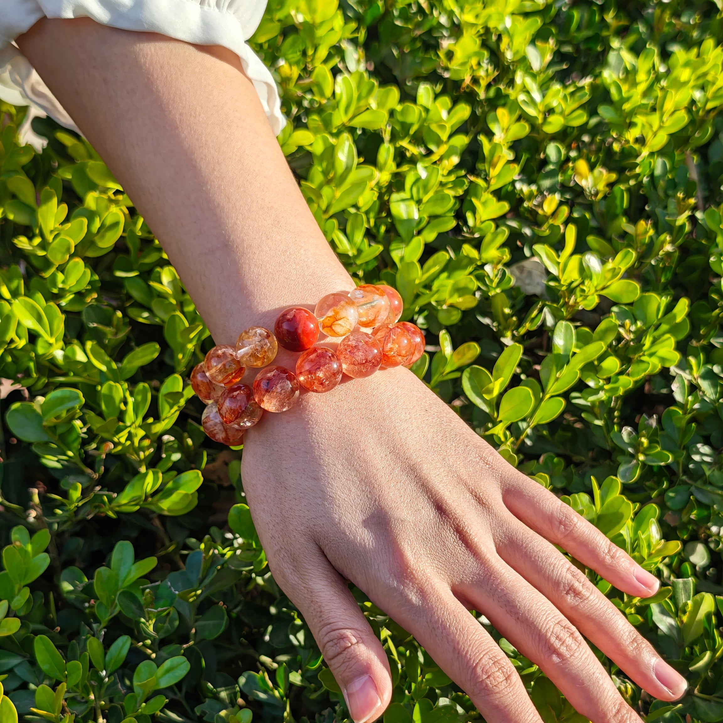 Flame Whisper（フレイム・ウィスパー）｜オレンジルチル × 南紅