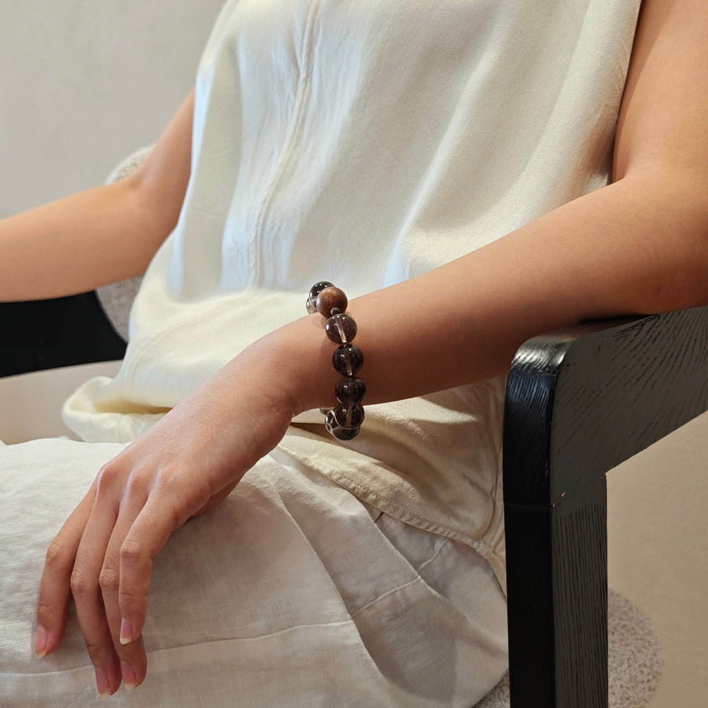 Silent Ground（サイレント・グラウンド）｜スモーキークォーツ × 沈香