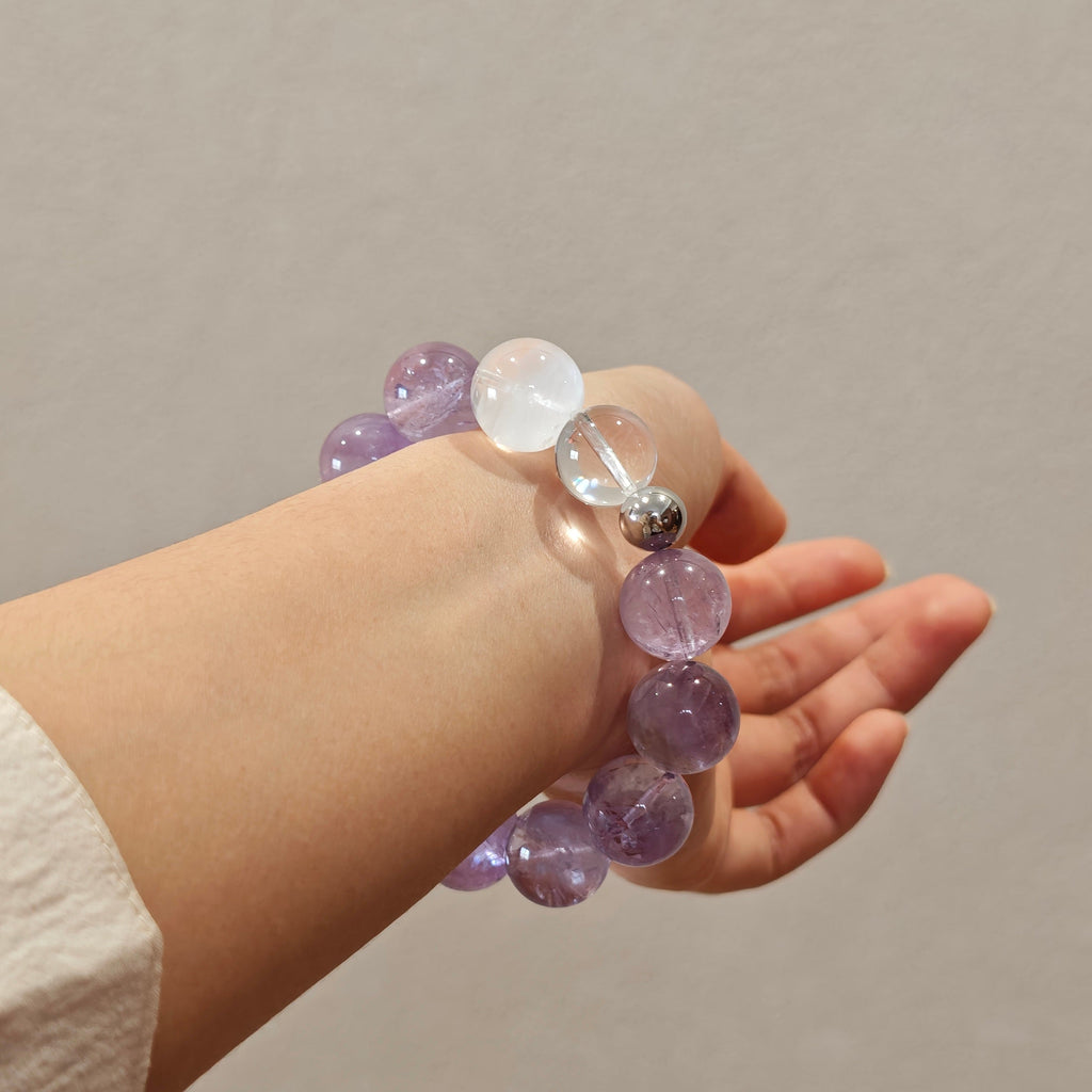 Celestial Flow（セレスティアル・フロー）｜アゼツライト × ホワイトファントム × クリアクォーツ