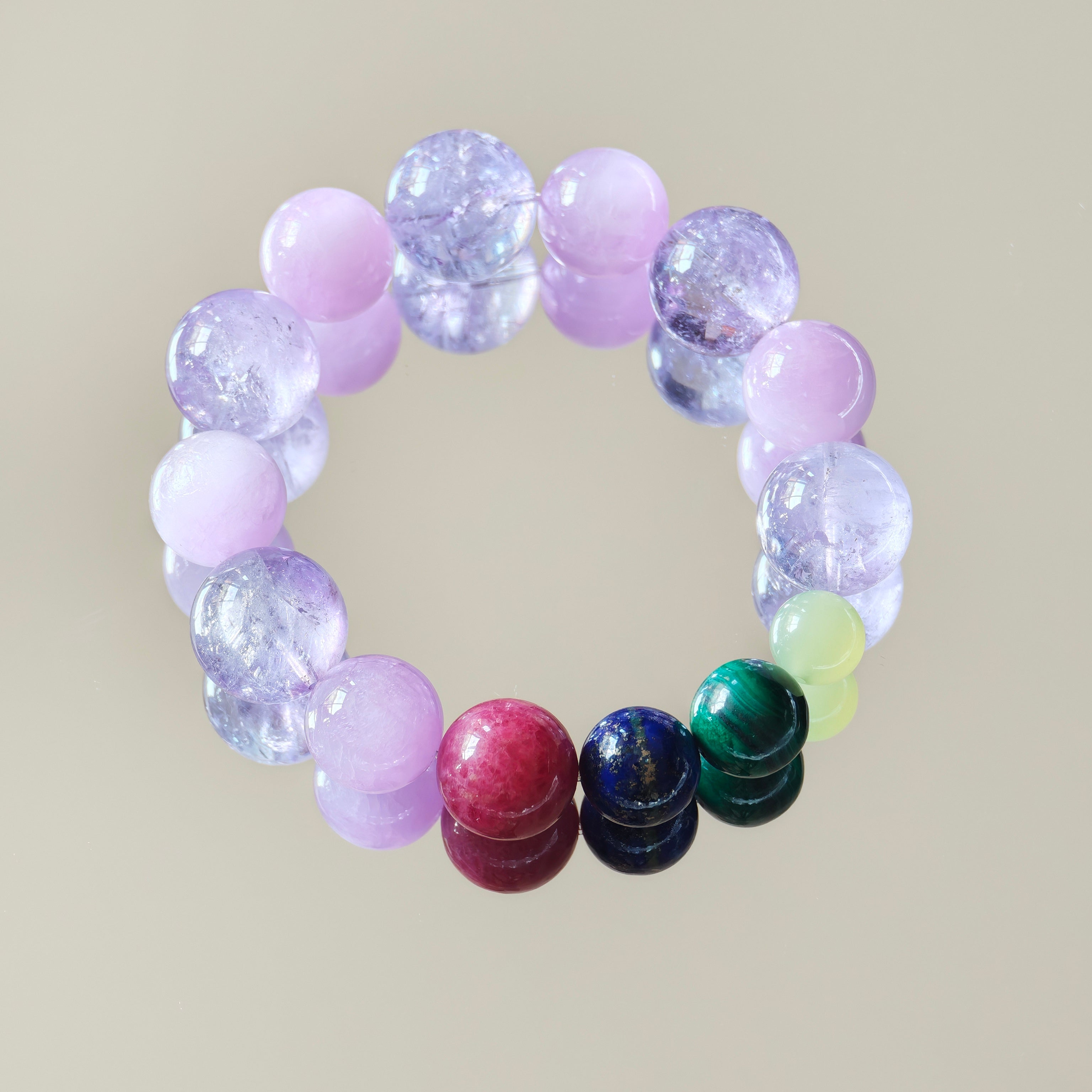 Cosmic Rosée | Kunzite & Amethyst