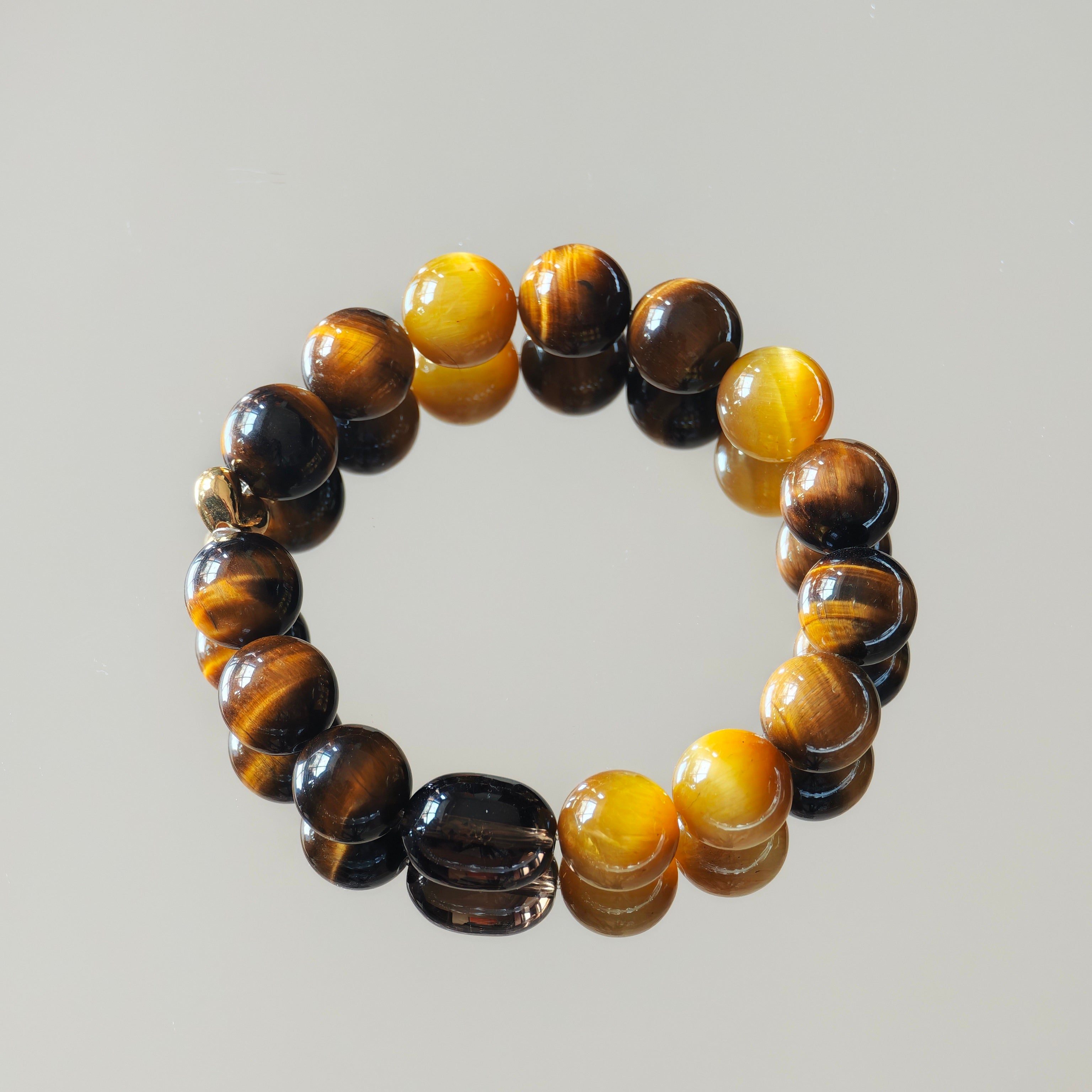 Courage Flow | Tiger's Eye & Smoky Quartz