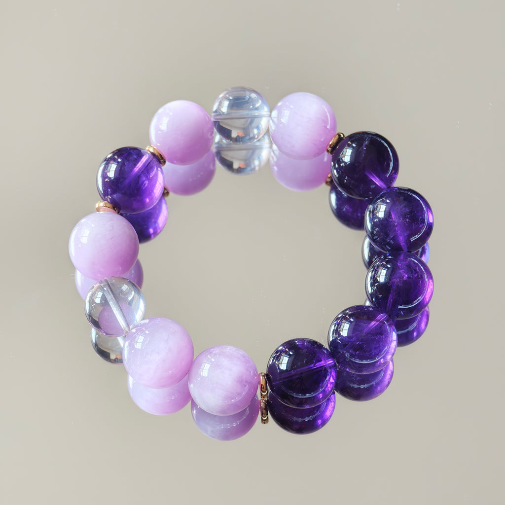 Crépuscule | Amethyst & Kunzite