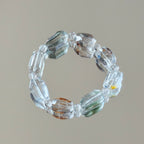 Vein of Light | Freeform Green Phantom Quartz, Red Phantom Quartz & Garden Quartz