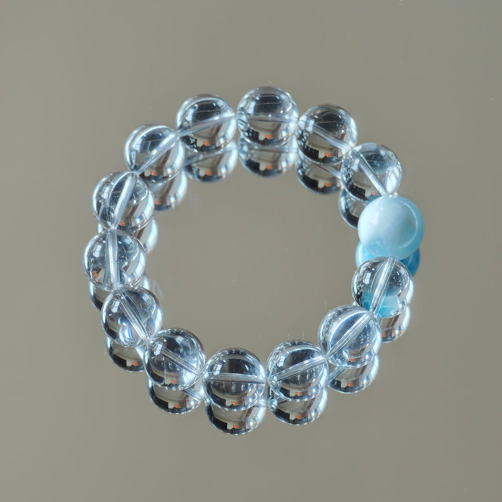 Marée | Larimar & Clear Quartz