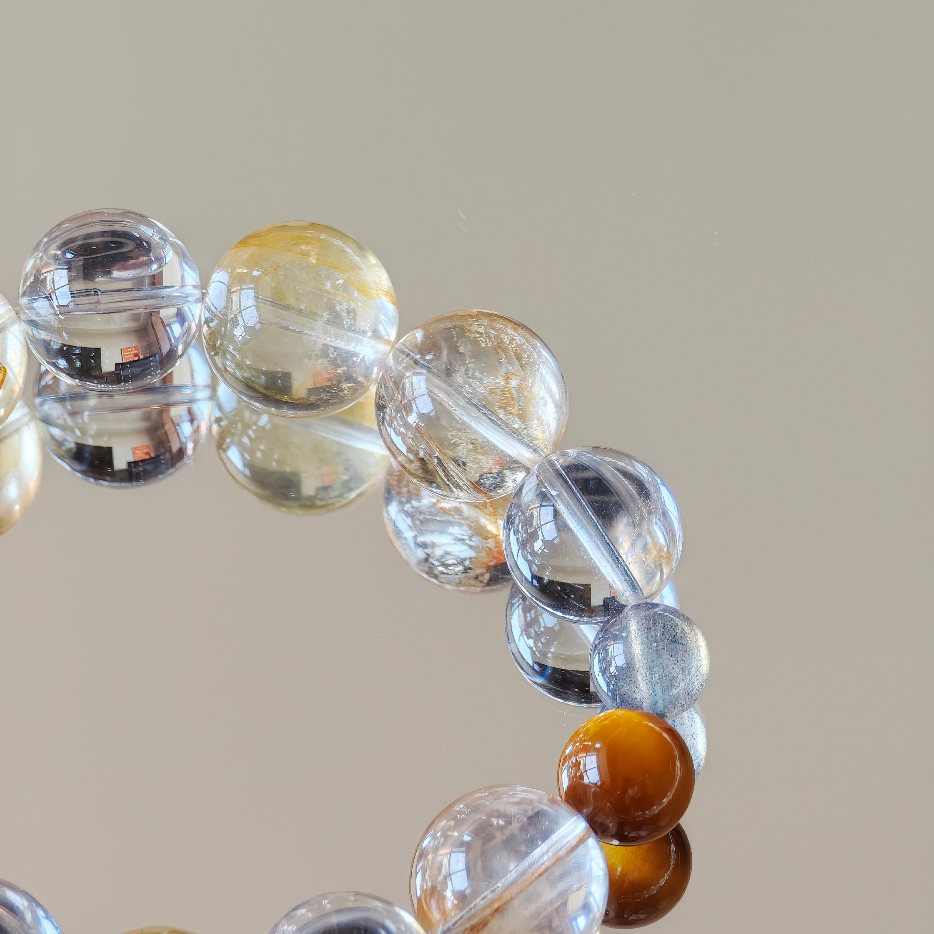 Grounded Warmth | Hematoid Quartz & Tiger's Eye