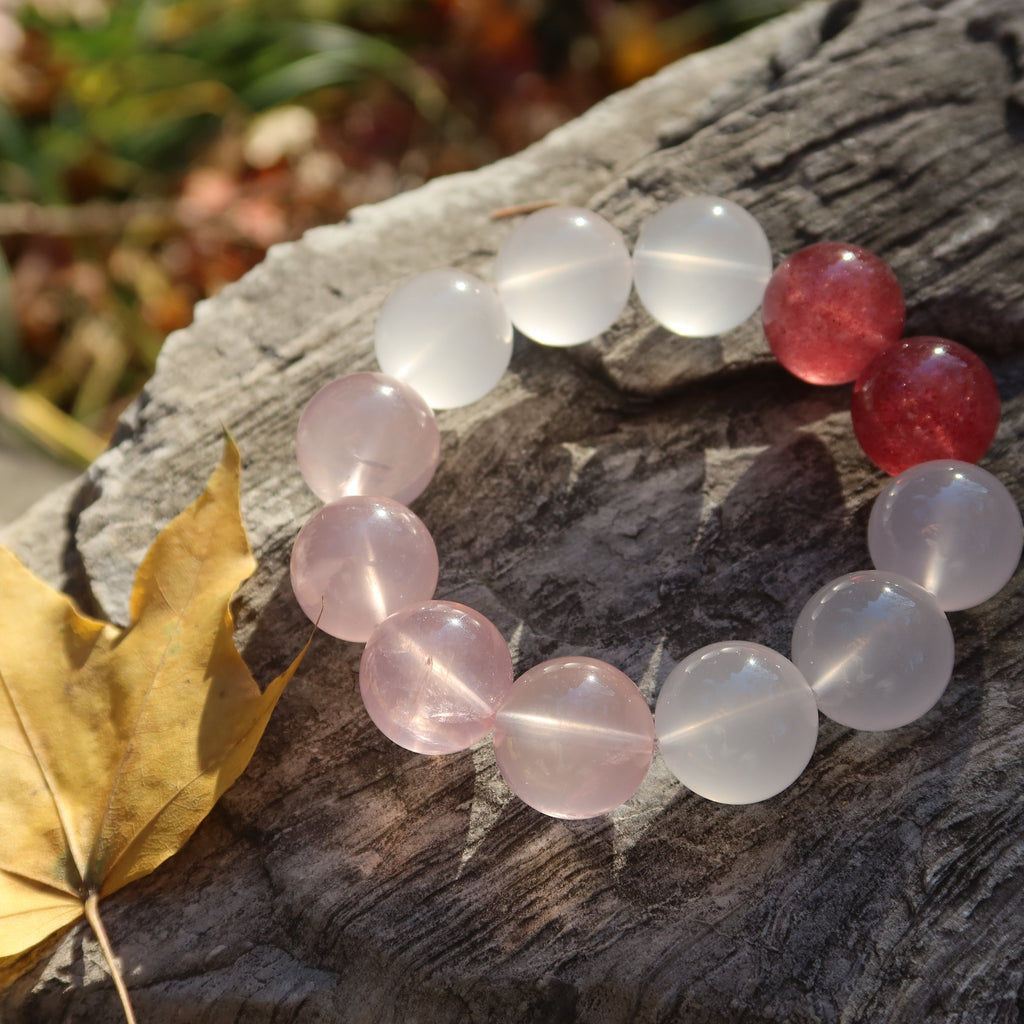 Tender Bloom（テンダー・ブルーム）｜ローズクォーツ × ストロベリークォーツ