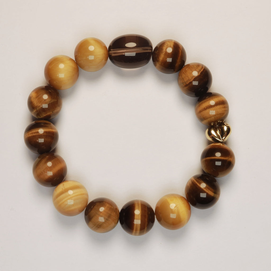 Courage Flow（カレッジ・フロー）｜タイガーアイ × スモーキークォーツ