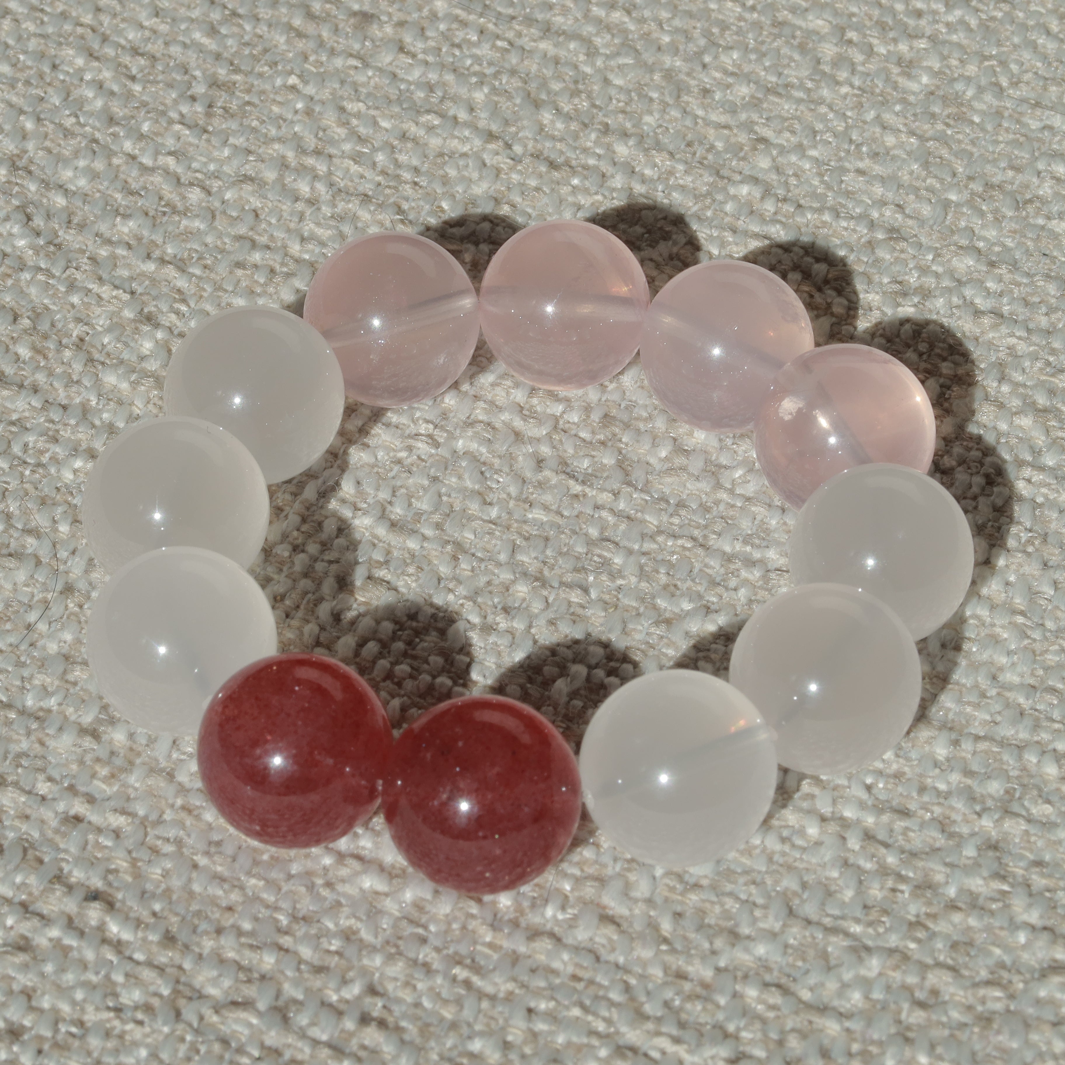 Tender Bloom（テンダー・ブルーム）｜ローズクォーツ × ストロベリークォーツ