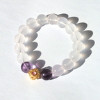 Moon Chant | Milky Quartz x Amethyst