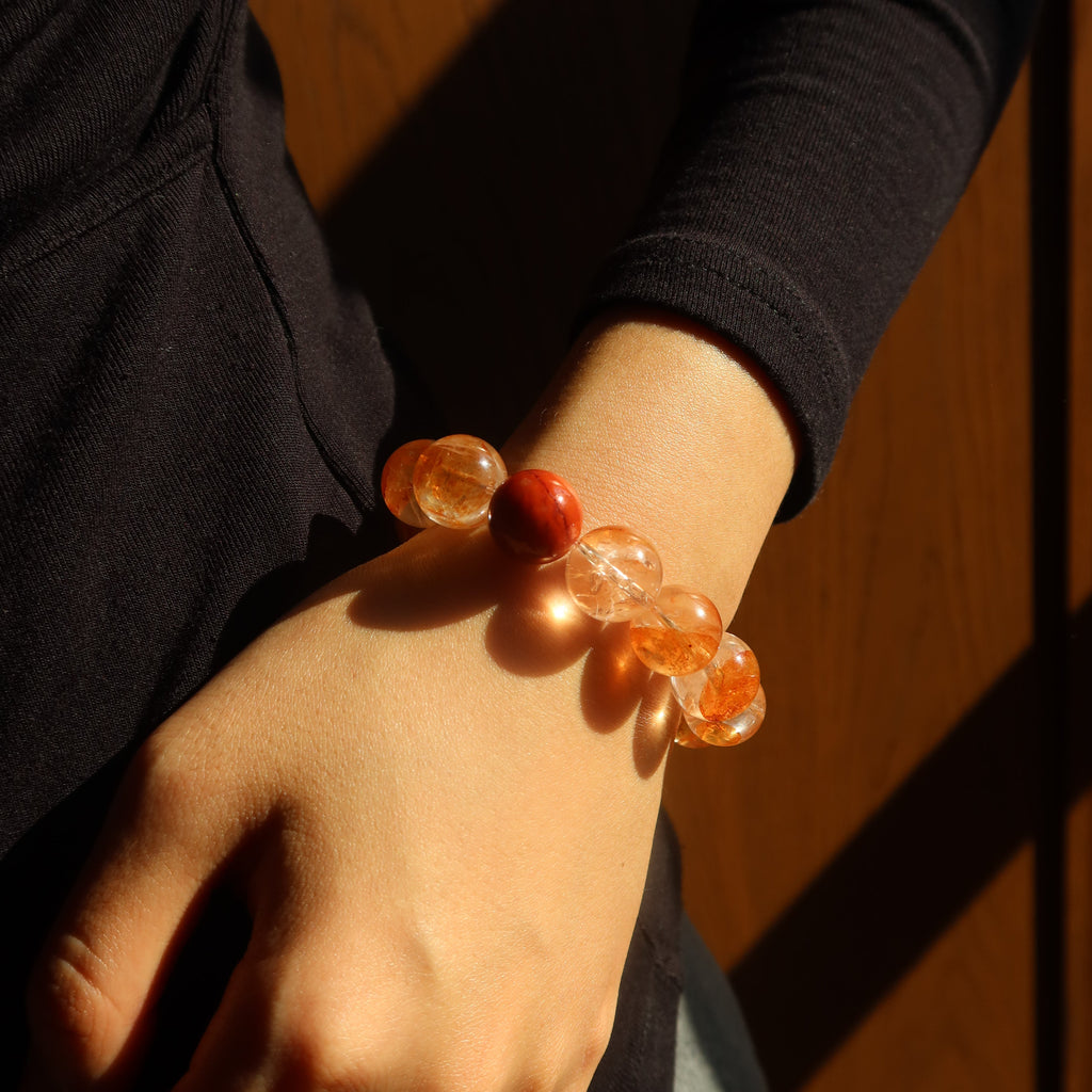 Flame Whisper | Orange rutile x Southern crimson