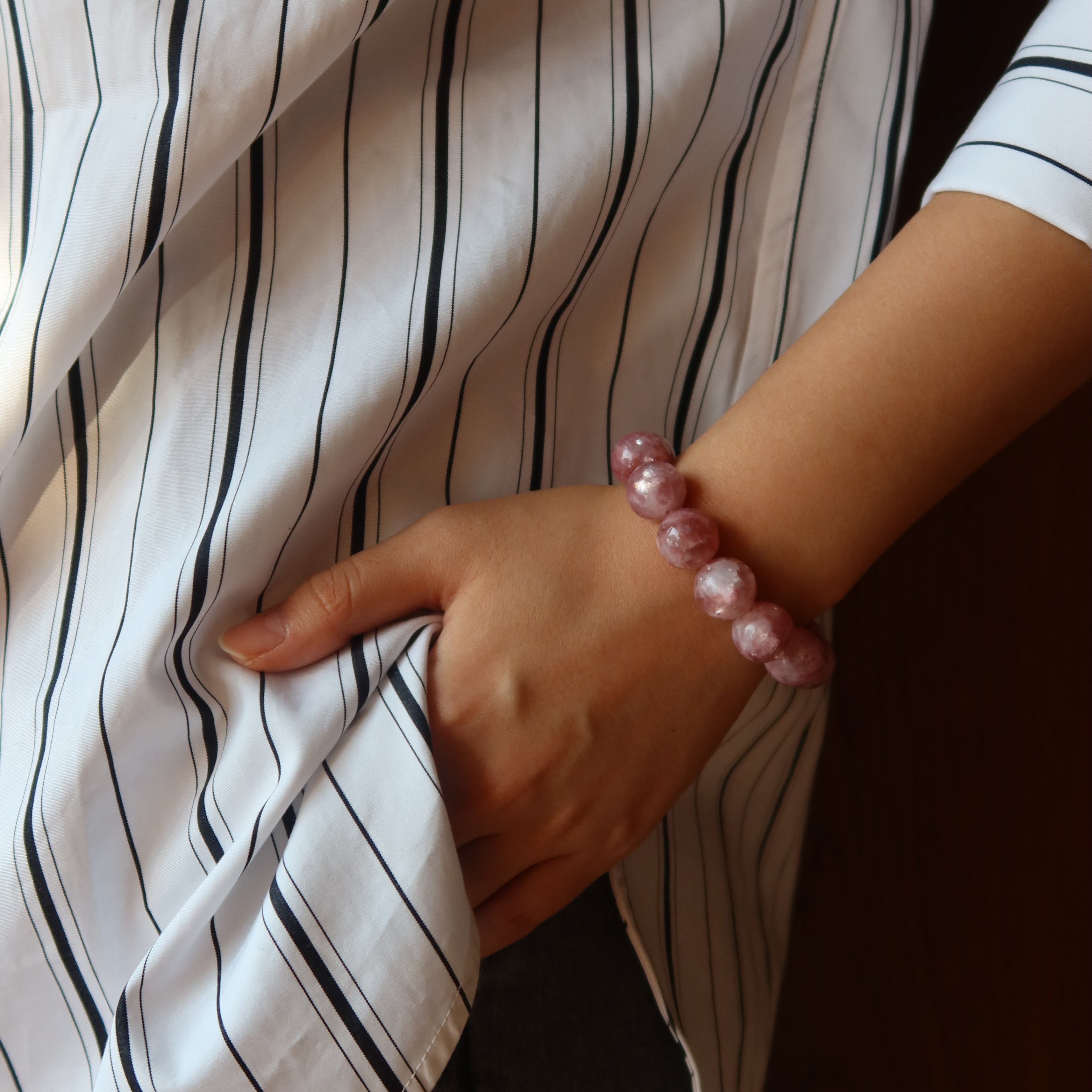 Ethereal Heart | Lepidolite