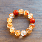 Flame Whisper | Orange rutile x Southern crimson